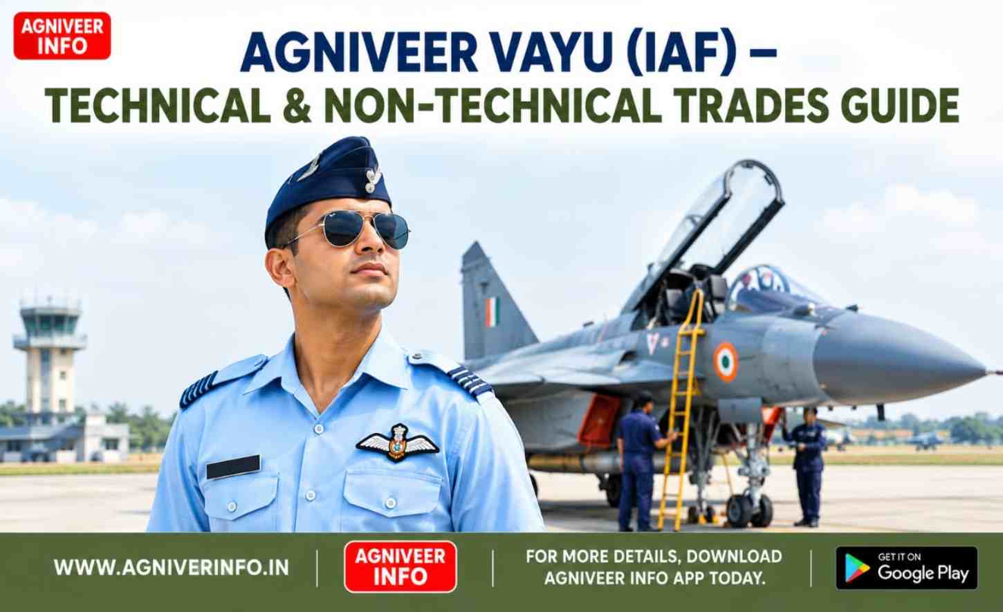 AGNIVEER VAYU (IAF) – TECHNICAL & NON-TECHNICAL TRADES GUIDE