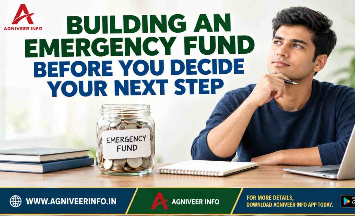 BUILDING AN EMERGENCY FUND BEFORE YOU DECIDE YOUR NEXT STEP